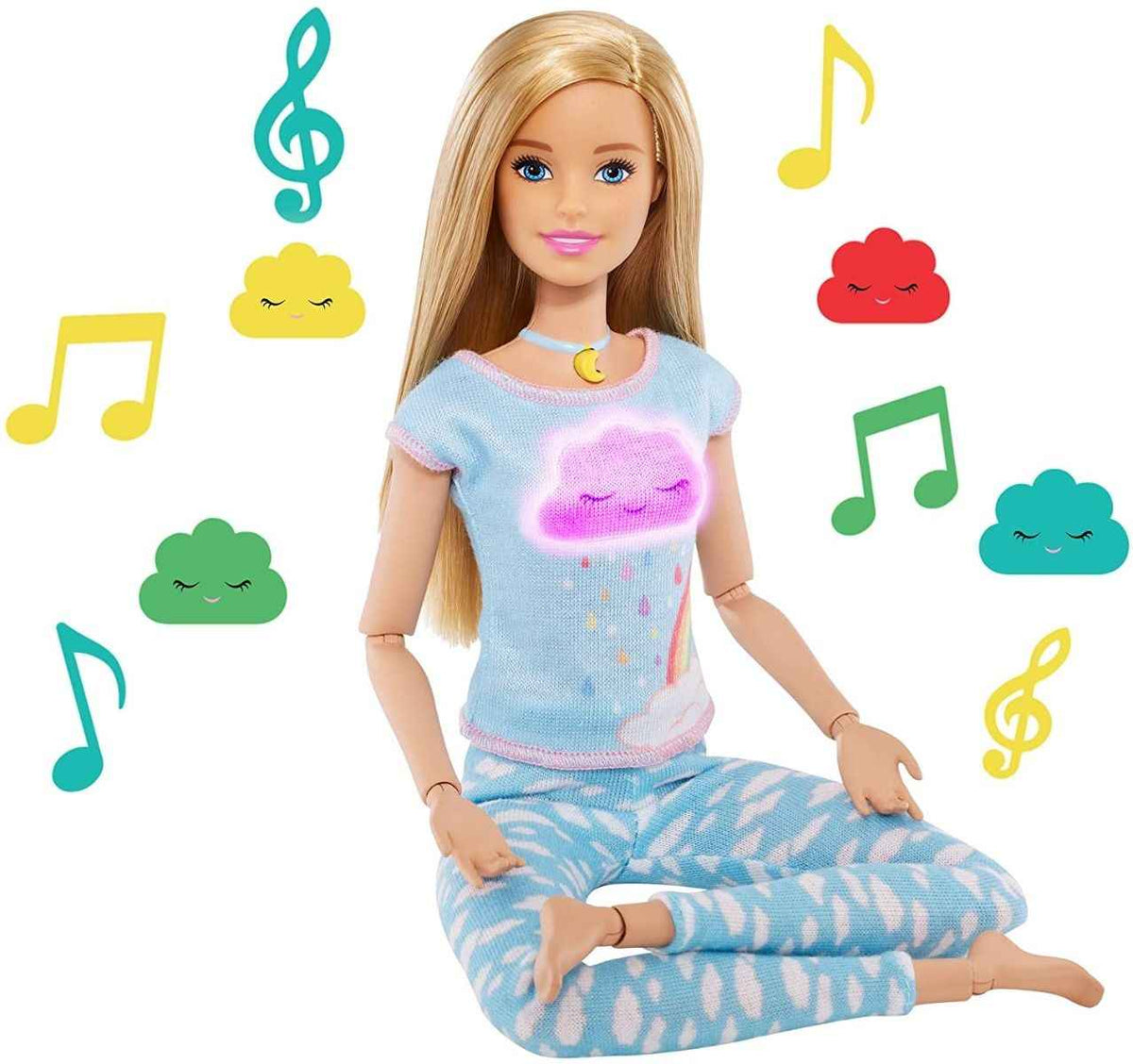 باربي دمية بريث ويذ مي للتأمل دمية مع اكسسوارات Barbie