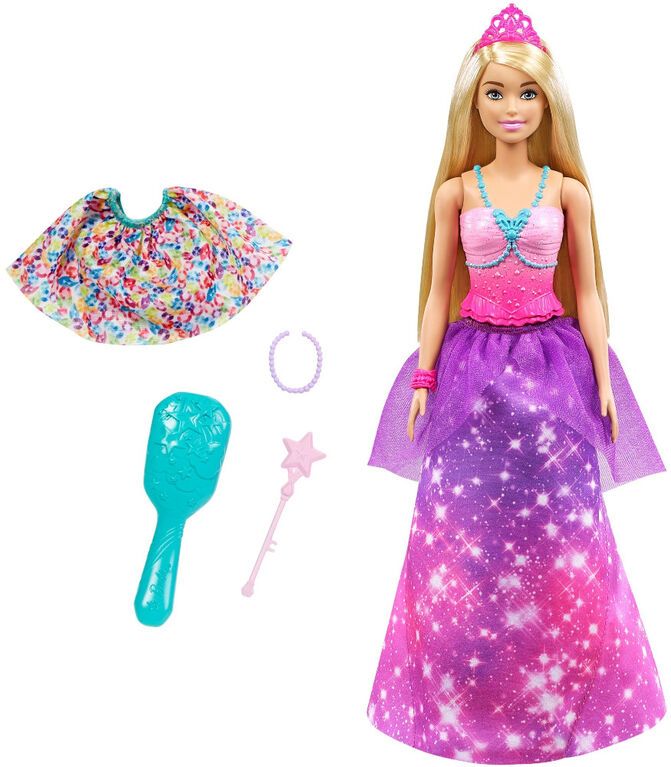 باربي دمية دريم توبيا حورية البحر 2 في 1 دمية مع اكسسوارات Barbie