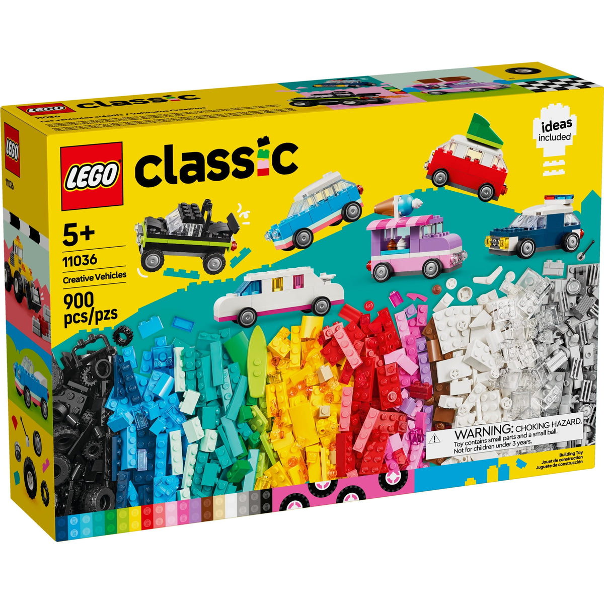 ليجو 11036 كلاسيك طقم تركيبات إبداعية مكعبات التركيب LEGO