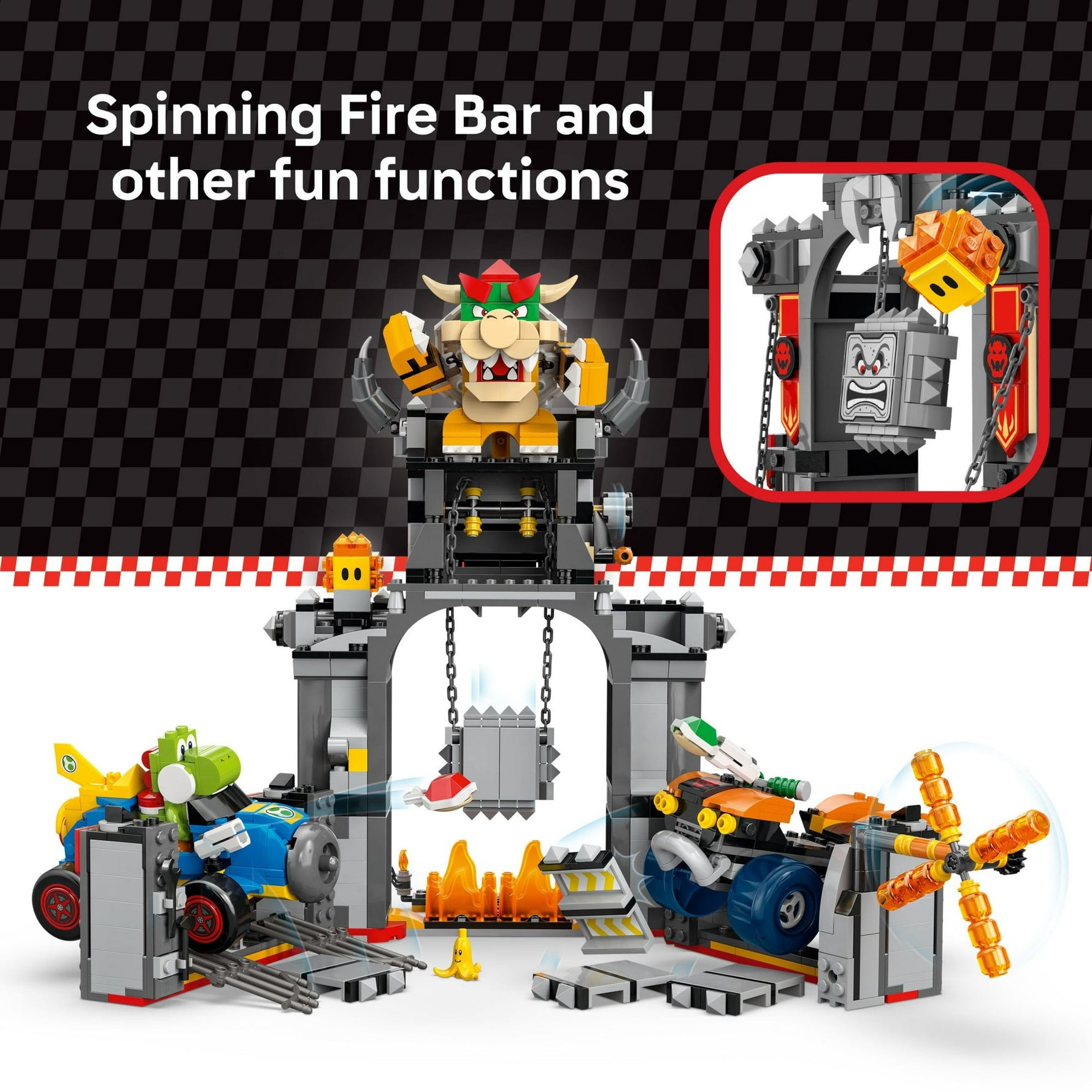 ليجو 72039 سوبر ماريو قلعة باوزر مكعبات التركيب LEGO