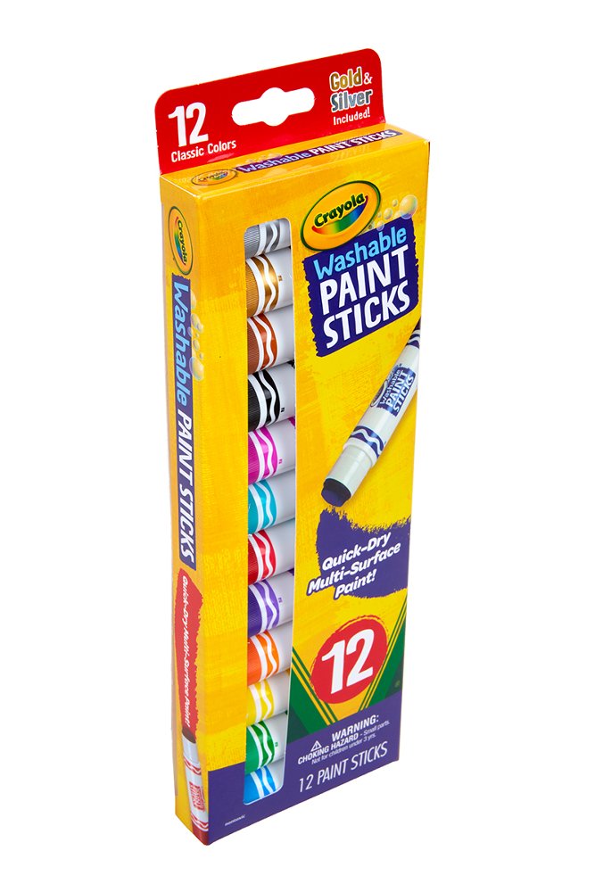 كرايولا اقلام تلوين سريعة الجفاف وقابلة للغسل رسم و تلوين Crayola