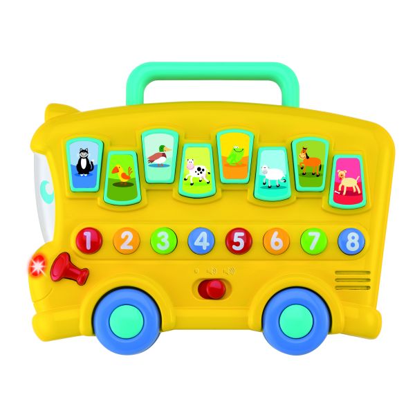 وين فن باص أصوات الحيوانات مواليد تفاعلي WinFun