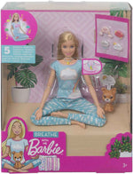 باربي دمية بريث ويذ مي للتأمل دمية مع اكسسوارات Barbie