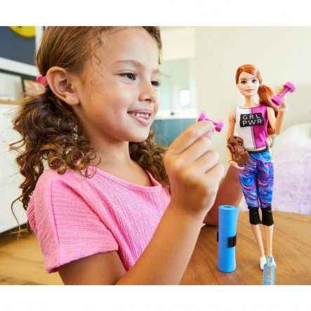 باربي دمية باربي ويلنس مع الملحقات اشكال متنوعه دمية مع اكسسوارات Barbie