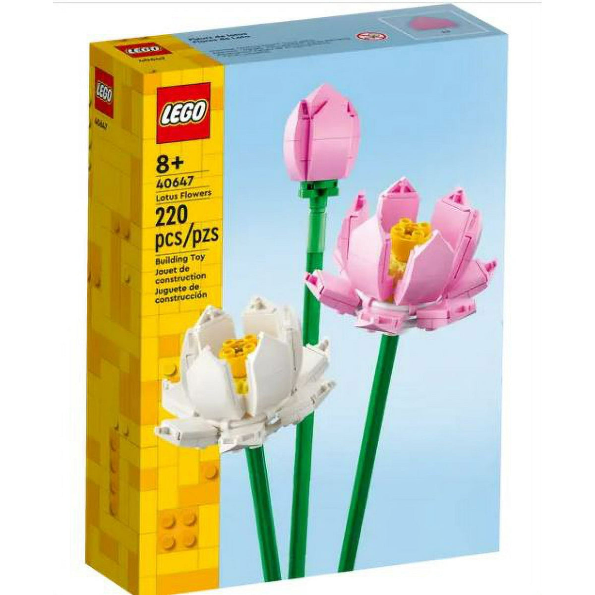ليجو 40647 كريتور زهور اللوتس مكعبات التركيب LEGO
