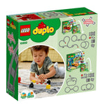 ليجو 10882 دبلو مسار القطار مكعبات التركيب LEGO