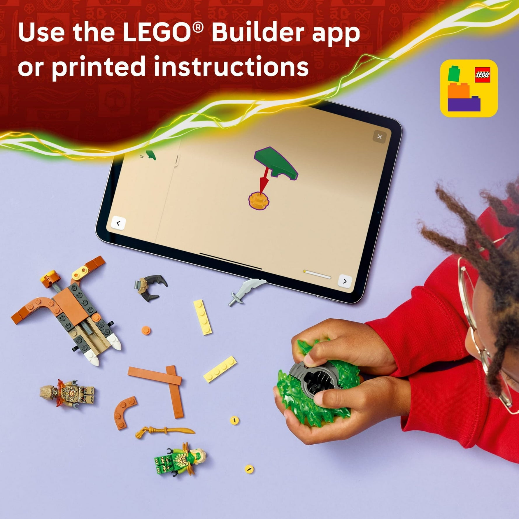 ليجو 71850 نينجاغو لويد ضد دوران وحش الأرض مكعبات التركيب LEGO