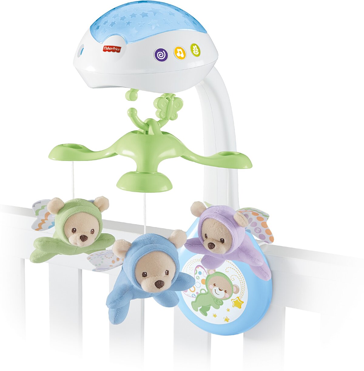 فيشر برايس جهاز عرض محمول 3 في 1 مواليد تفاعلي Fisher-Price