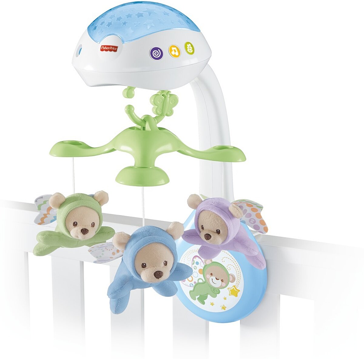 فيشر برايس جهاز عرض محمول 3 في 1 مواليد تفاعلي Fisher-Price