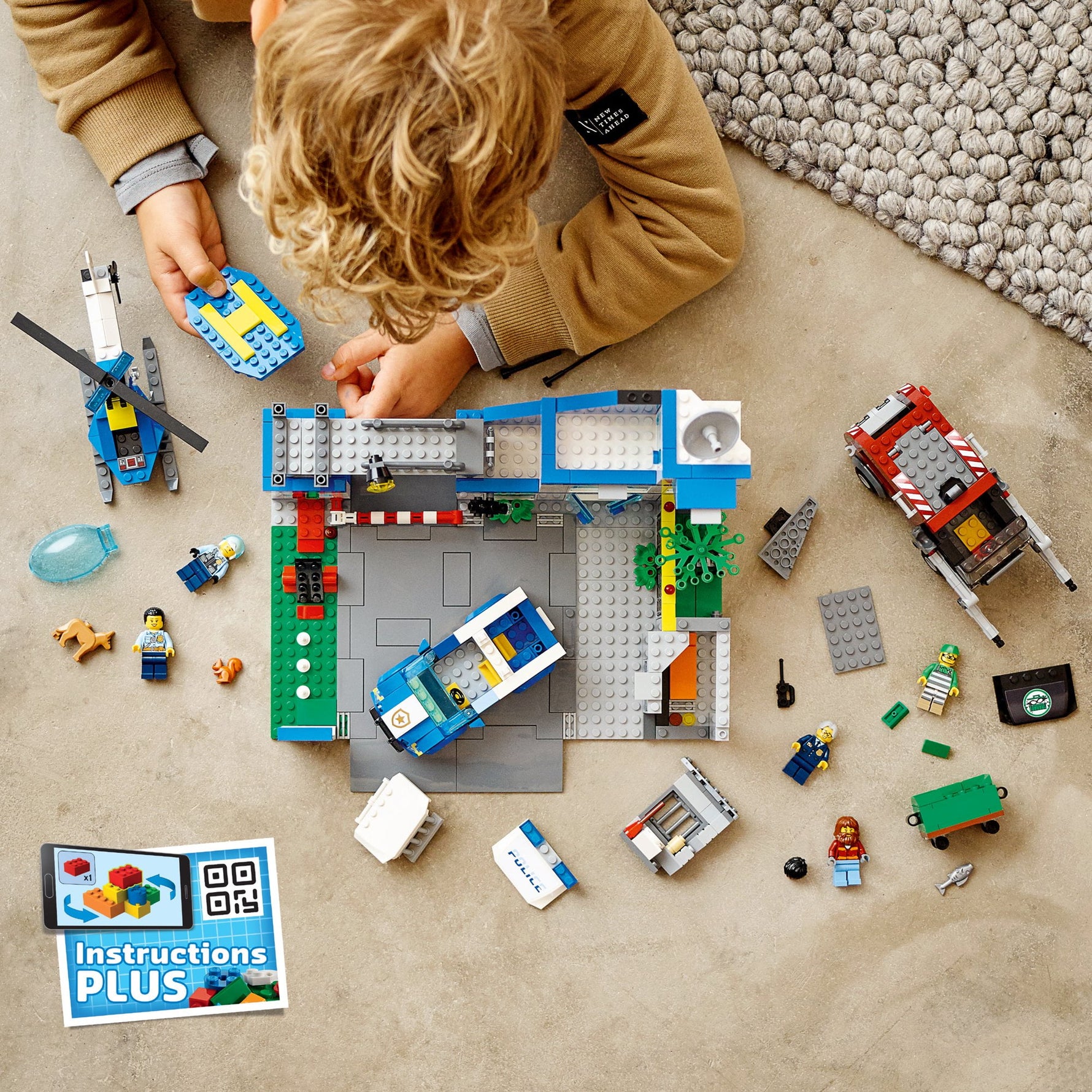 ليجو 60316 سيتي مركز الشرطة مكعبات التركيب LEGO