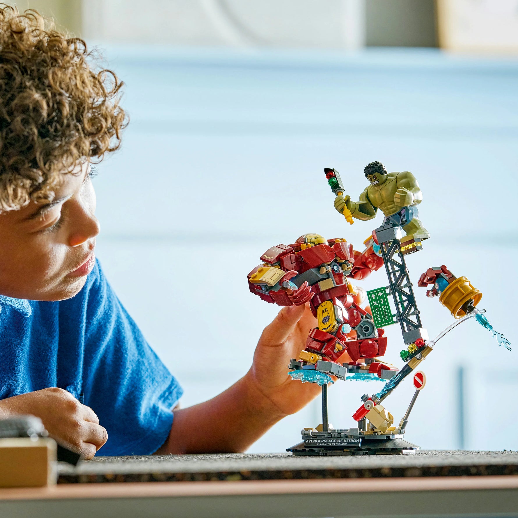 ليجو 76343 مارفل هالكباستر ضد هالك مكعبات التركيب LEGO