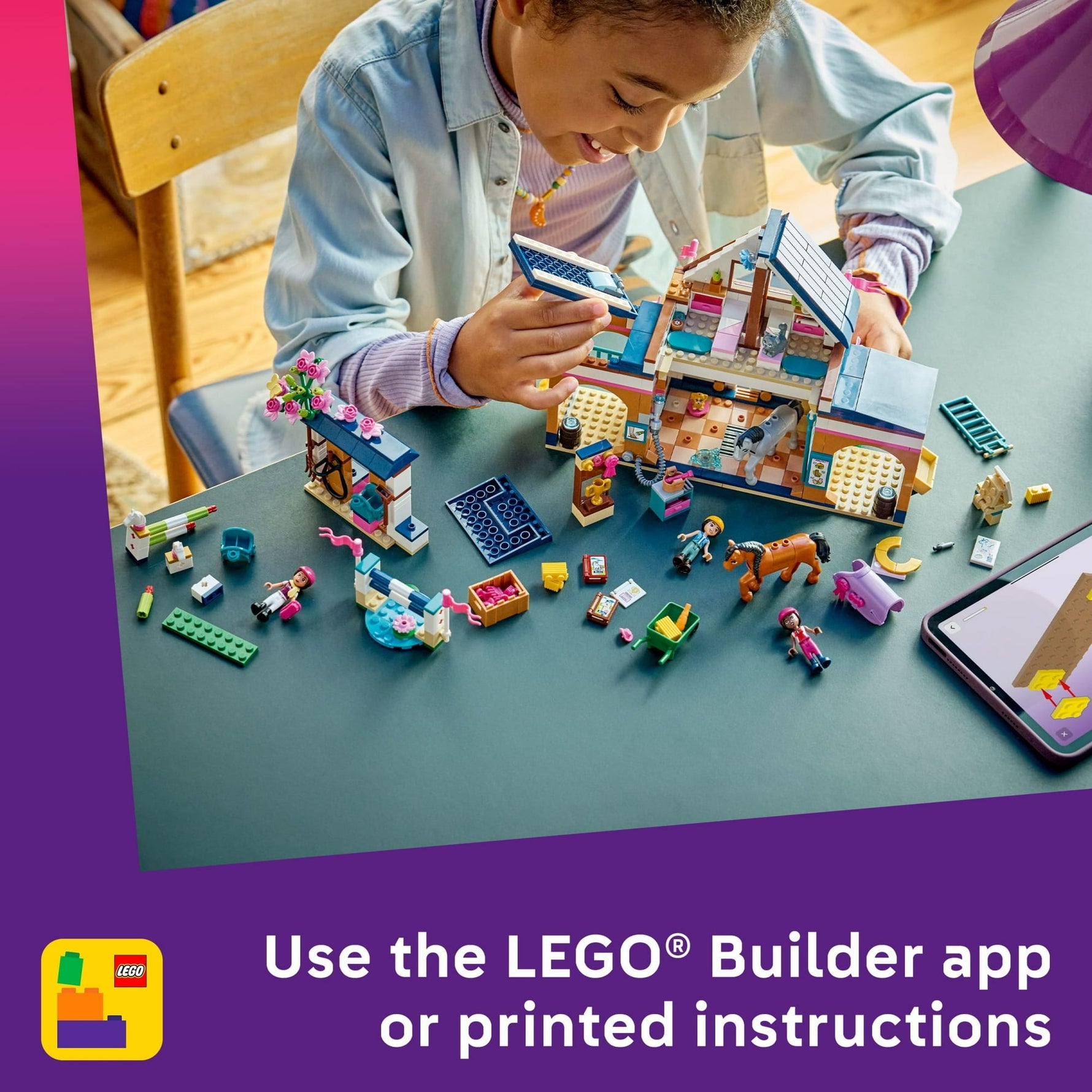 ليجو 42688 فريندز اسطبل الخيول مكعبات التركيب LEGO