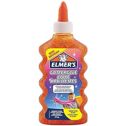 سلايم غراء برتقالي لامع 177 مل من ايلميرز سلايم Elmer's