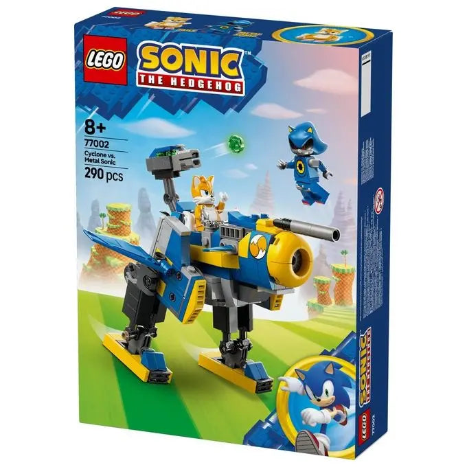 ليجو 77002 سونيك سايكلون ضد ميتال سونيك مكعبات التركيب LEGO