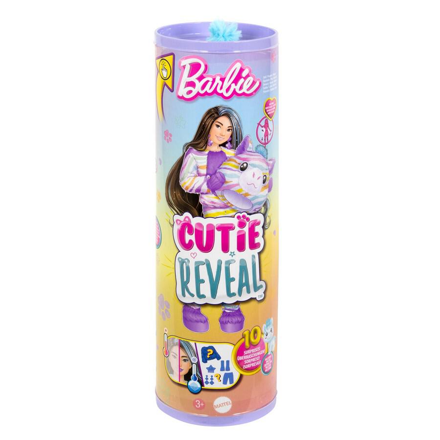 باربي دمية واكسسوارات كيوتي ريفيل زي زيبرا دمية مع اكسسوارات Barbie