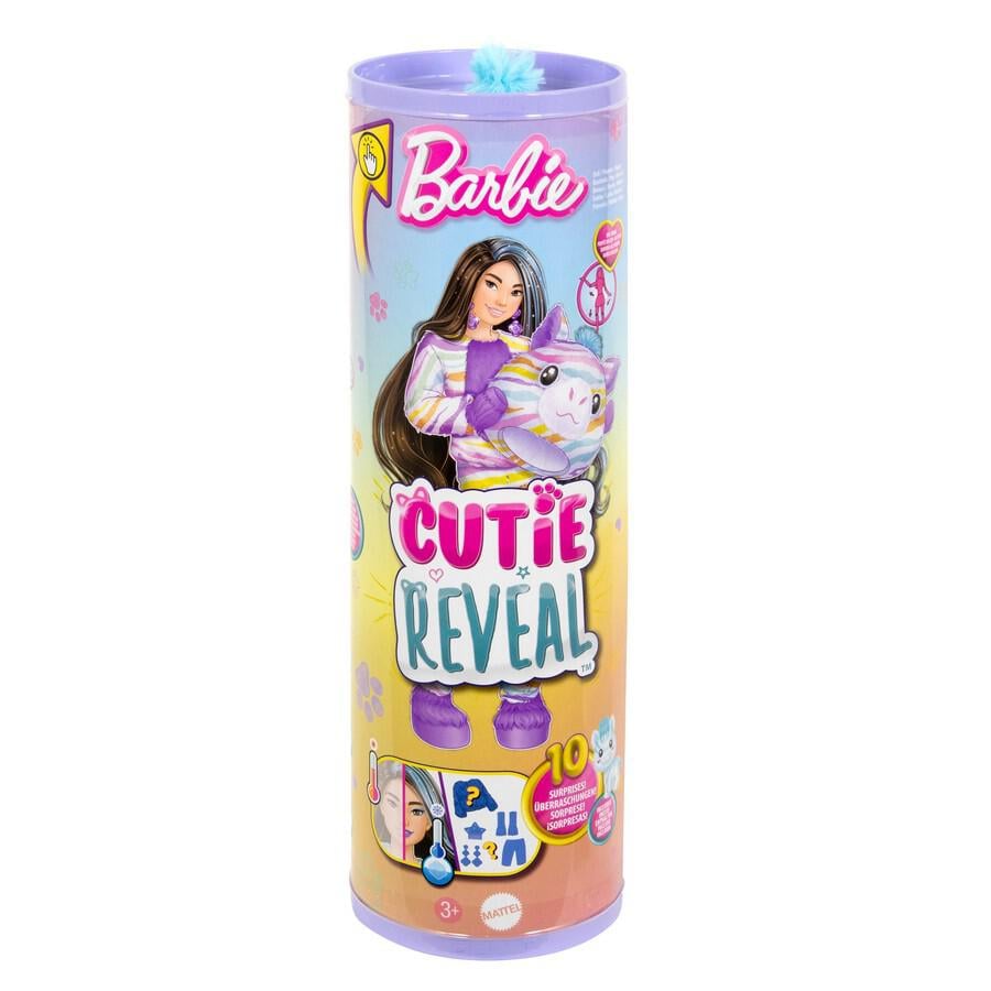 باربي دمية واكسسوارات كيوتي ريفيل زي زيبرا دمية مع اكسسوارات Barbie