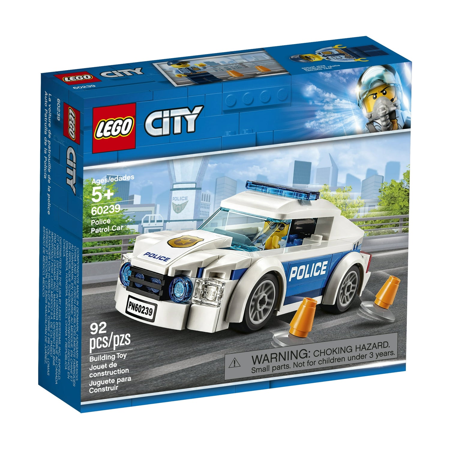 ليجو 60239 سيتي سيارات دورية الشرطة مكعبات التركيب LEGO