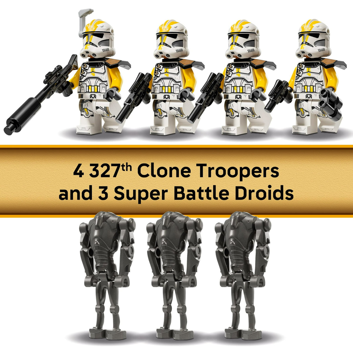 ليجو 75431 ستار وورز معركة الجنود المستنسخة بفيلق النجوم مكعبات التركيب LEGO