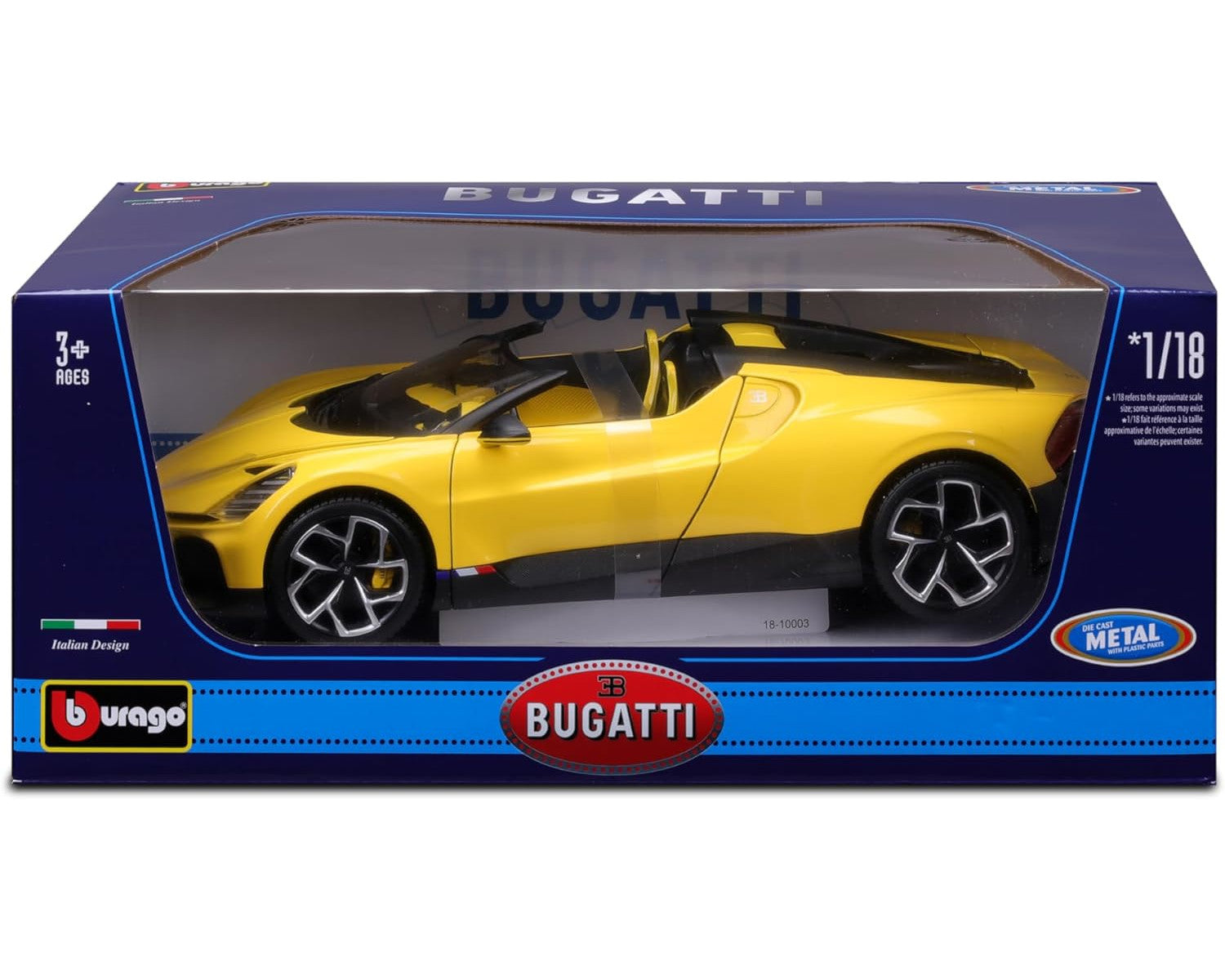بي بروجو سيارة بوجاتي ميسترال سيارات داي كاست Bburago