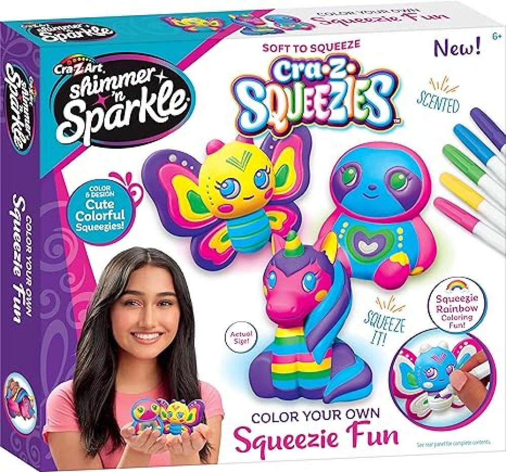 شيمر ان سباركل لعبة تلوين الحيوانات الخرز والاكسسوارات Shimmer N Sparkle