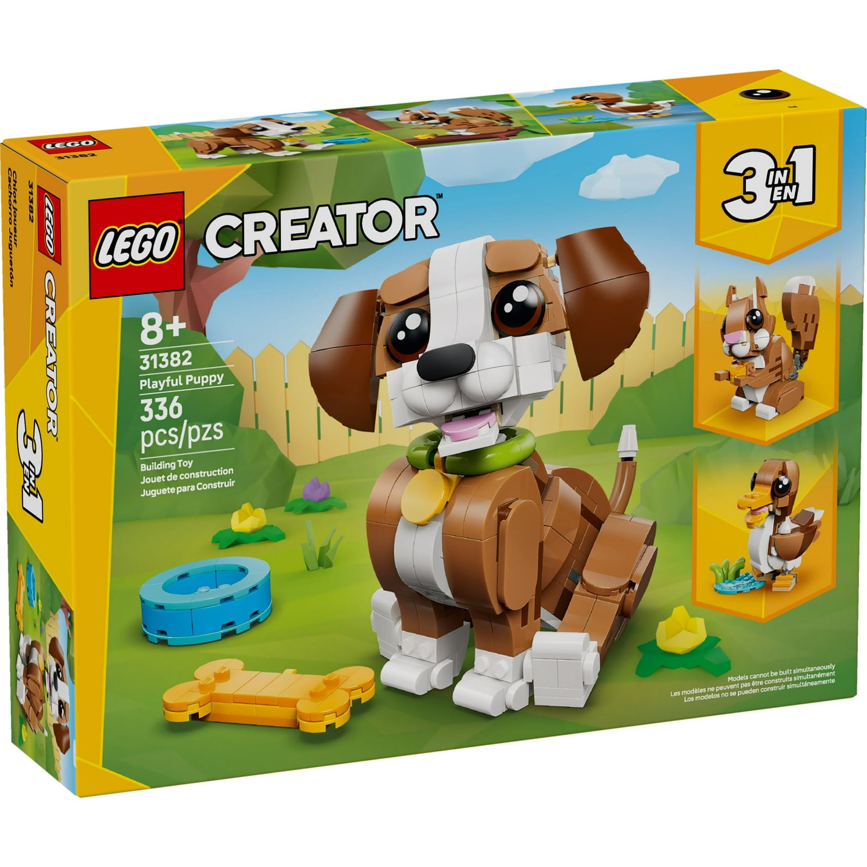 ليجو 31382 كريتور الجرو المرح 3 في 1 مكعبات التركيب LEGO