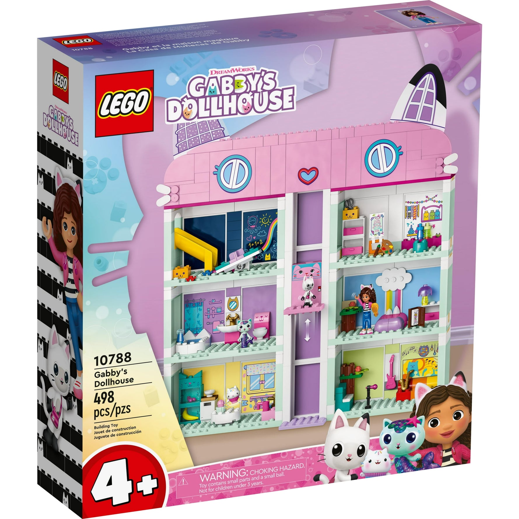 ليجو 10788 بيت الدمى غابي 498 قطعة مكعبات التركيب LEGO