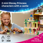 ليجو 43267 ديزني قلعة بيل وتيانا مكعبات التركيب LEGO