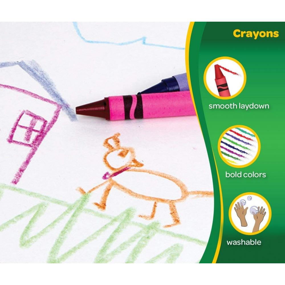كرايولا أقلام تلوين كلاسيكية 16 قطعة رسم و تلوين Crayola