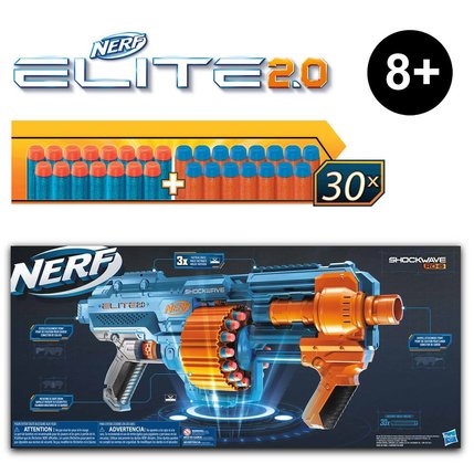 نيرف مسدس قاذف اليت 2.0 كوماندر مسدسات مطاطية Nerf