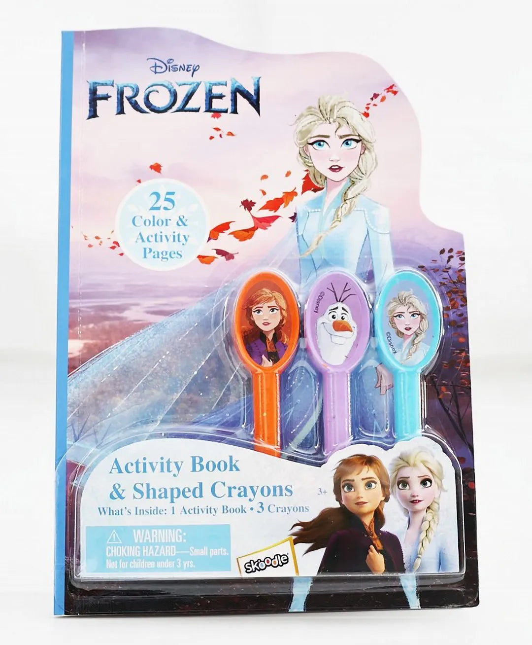 ديزني كتاب أنشطة ديزني فروزن مع أقلام رسم و تلوين Disney