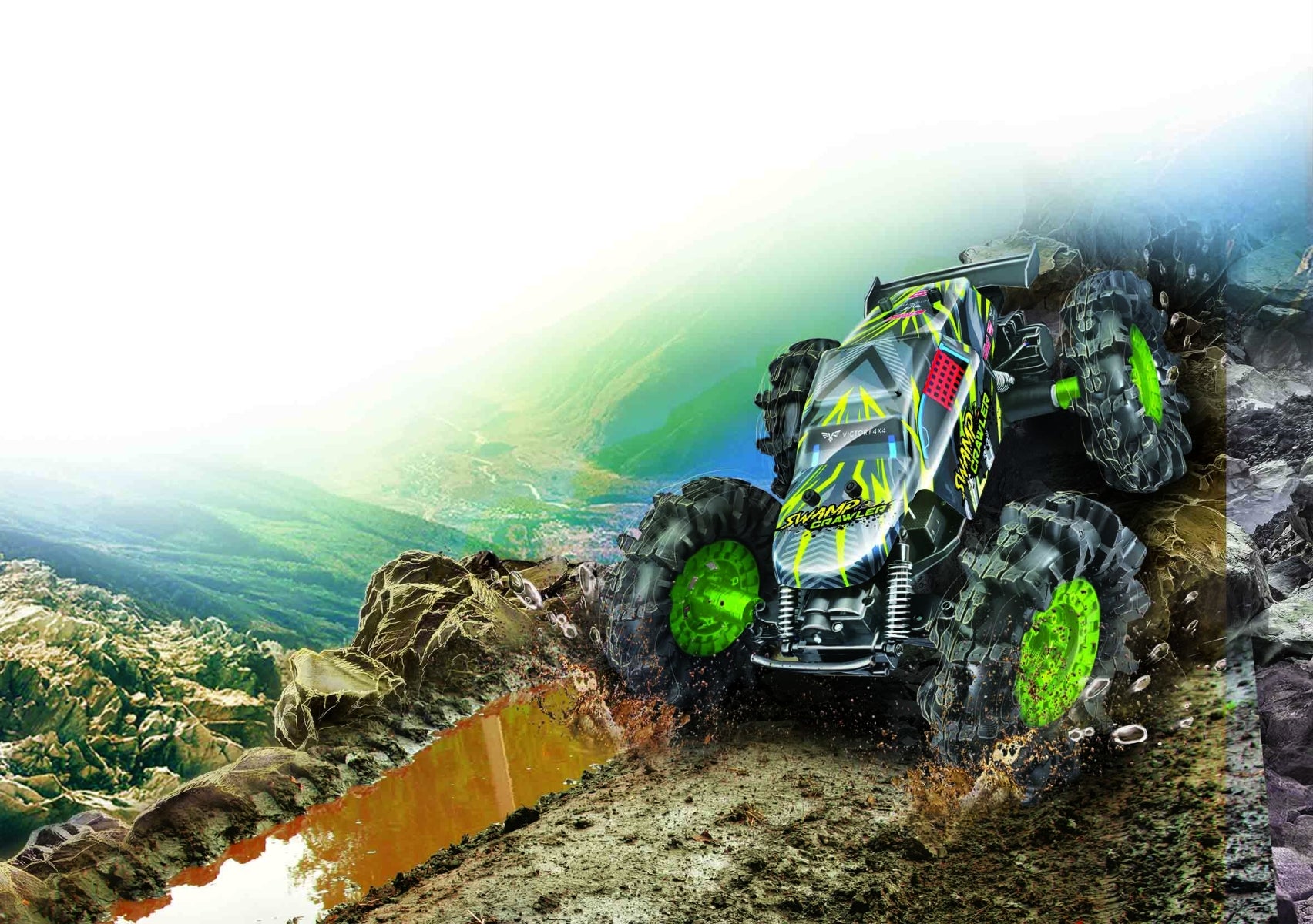 مايستو سيارة سوامب كراولر ريموت كنترول السيارات ريموت كنترول Maisto