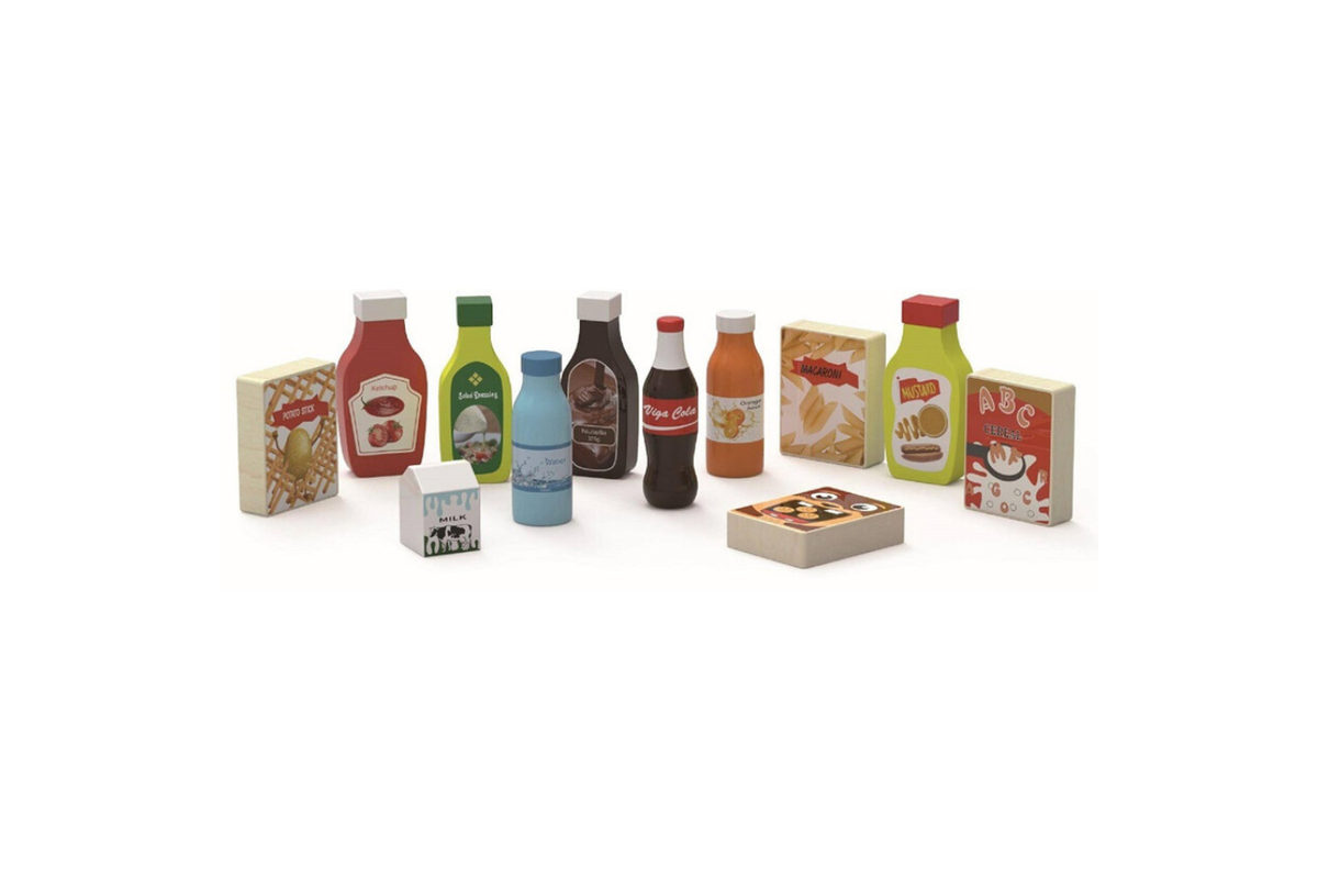 فيجا العاب المشروبات والطعام الخشبية ألعاب المطابخ VIGA