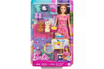 باربي دمية حفلة نوم مع جرو اكسسوارت الدمى Barbie