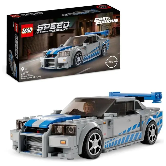 ليجو 76917 سبيد نيسان سكايلاين جي تي-آر مكعبات التركيب LEGO
