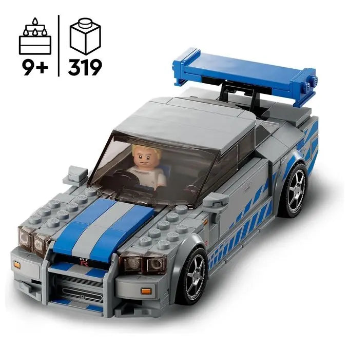 ليجو 76917 سبيد نيسان سكايلاين جي تي-آر مكعبات التركيب LEGO