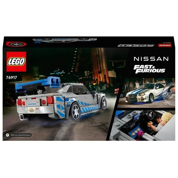 ليجو 76917 سبيد نيسان سكايلاين جي تي-آر مكعبات التركيب LEGO