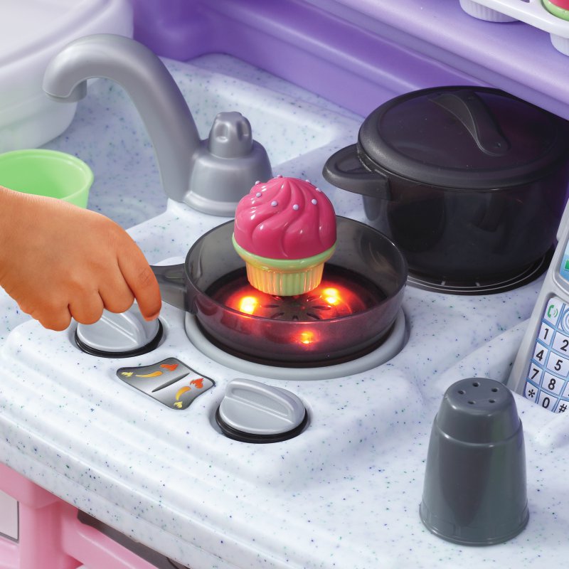 ستيب 2 مطبخ الخباز مع 30 قطعة ألعاب المطابخ Step2