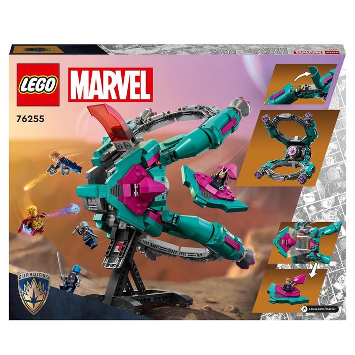ليجو مارفل 76255 سفينة حماية الفضاء مكعبات التركيب LEGO