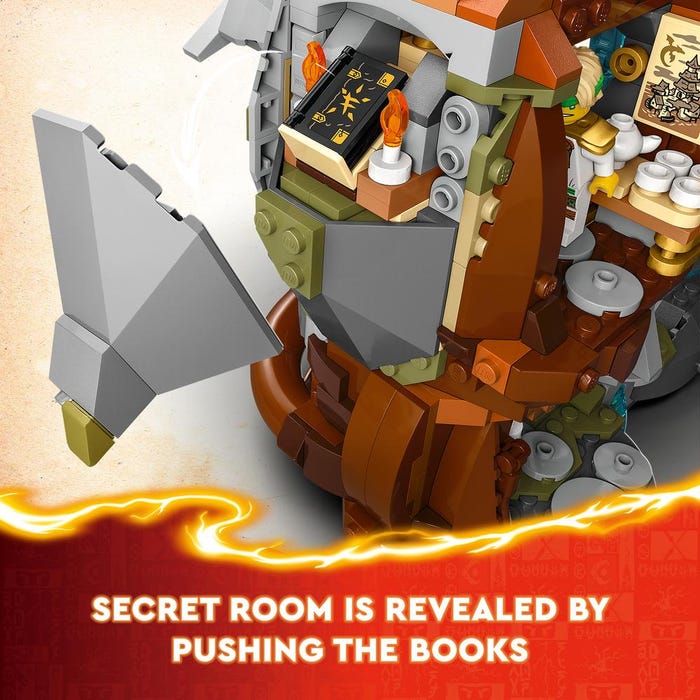 ليجو 71819 نينجاغو لعبة ضريح حجر التنين مكعبات التركيب LEGO