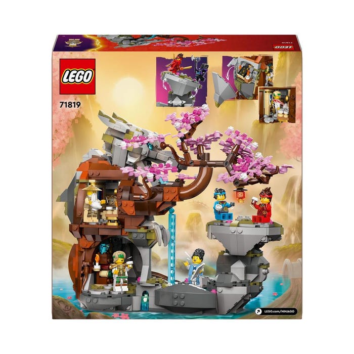 ليجو 71819 نينجاغو لعبة ضريح حجر التنين مكعبات التركيب LEGO