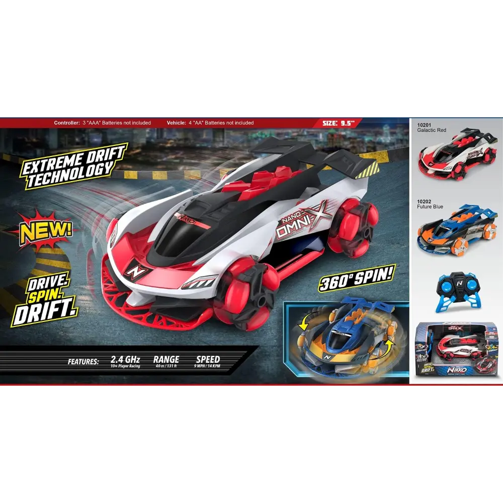 نيكو نانو أومني إكس ريموت كنترول متنوع السيارات ريموت كنترول NIKKO