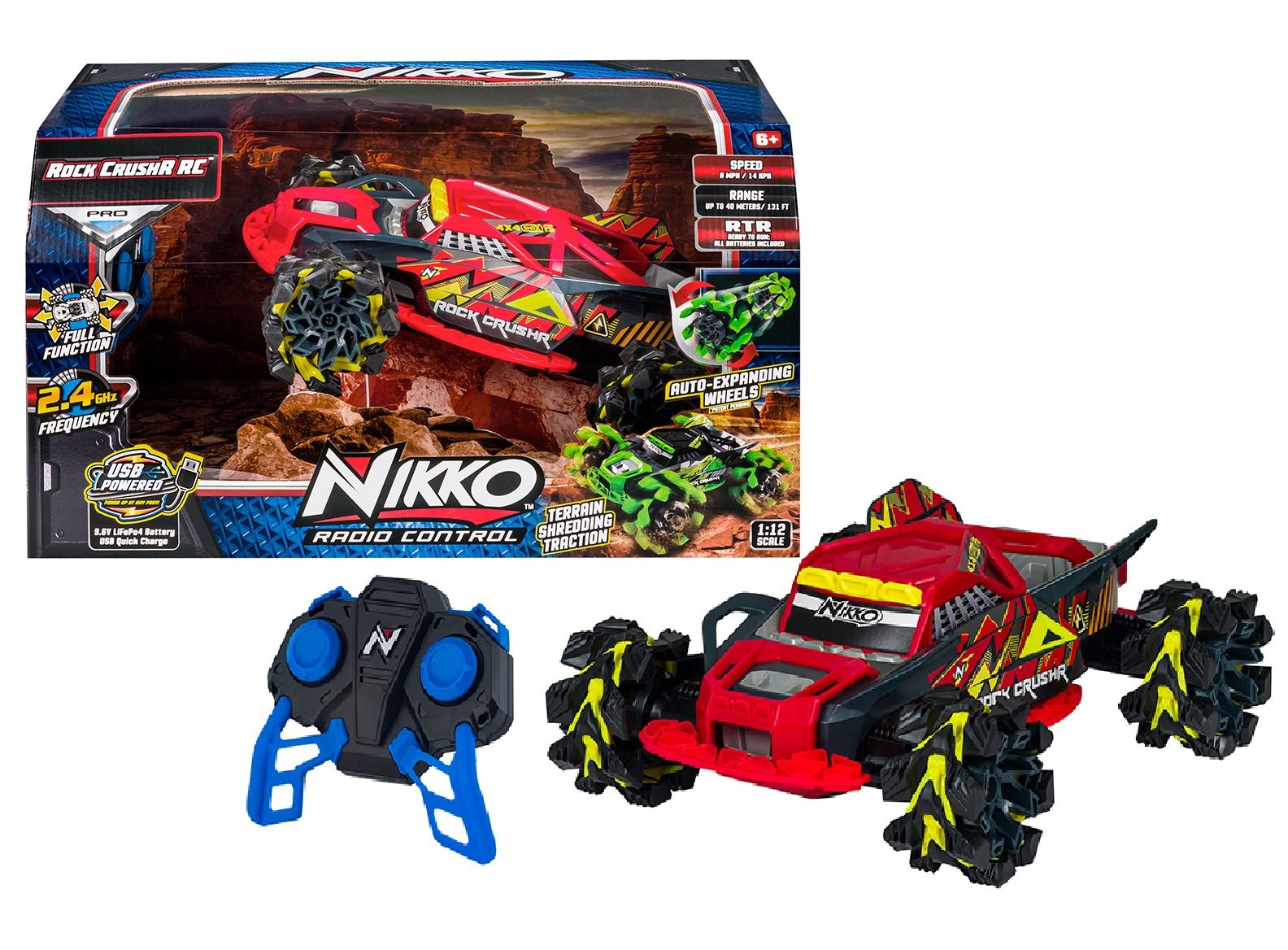 نيكو سيارة محطم الصخور بريموت كنترول الوان متتنوعه السيارات ريموت كنترول NIKKO