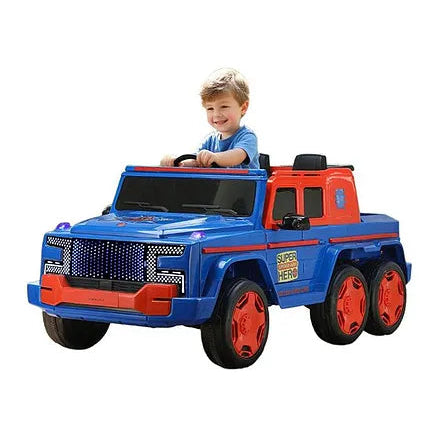 مارفل سيارة بيك أب سبايدرمان رباعية الدفع سيارة كهربائية Mesucca