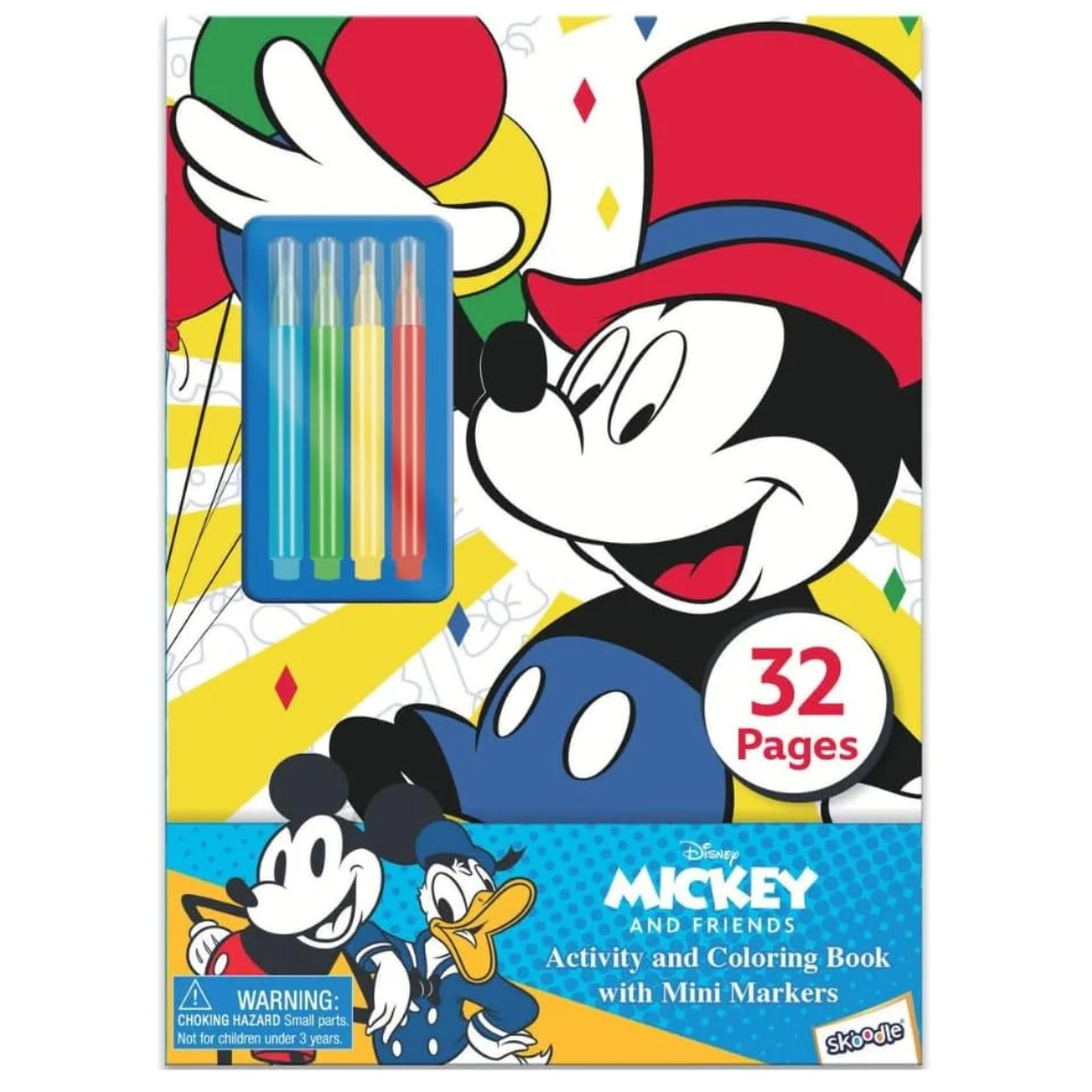 ديزني ميكي ماوس كتاب تلوين وأنشطة رسم و تلوين Disney