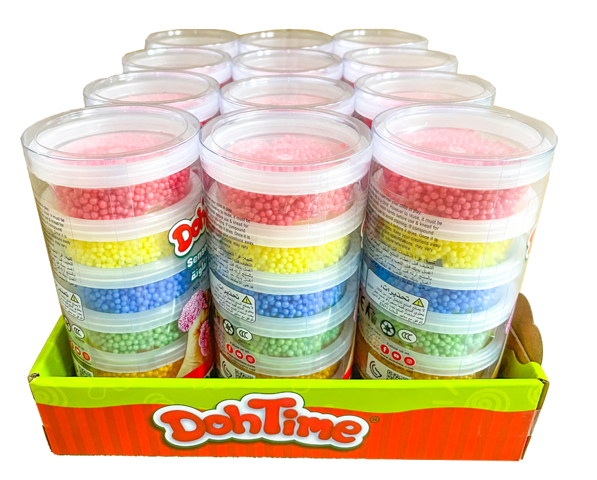 دوه تايم حبيبات رغوة الحسية متنوع الصلصال والمعجون DohTime