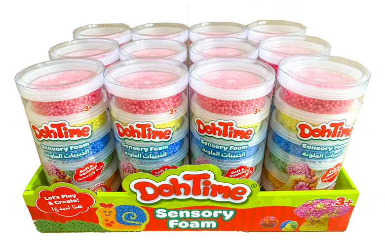 دوه تايم حبيبات رغوة الحسية متنوع الصلصال والمعجون DohTime