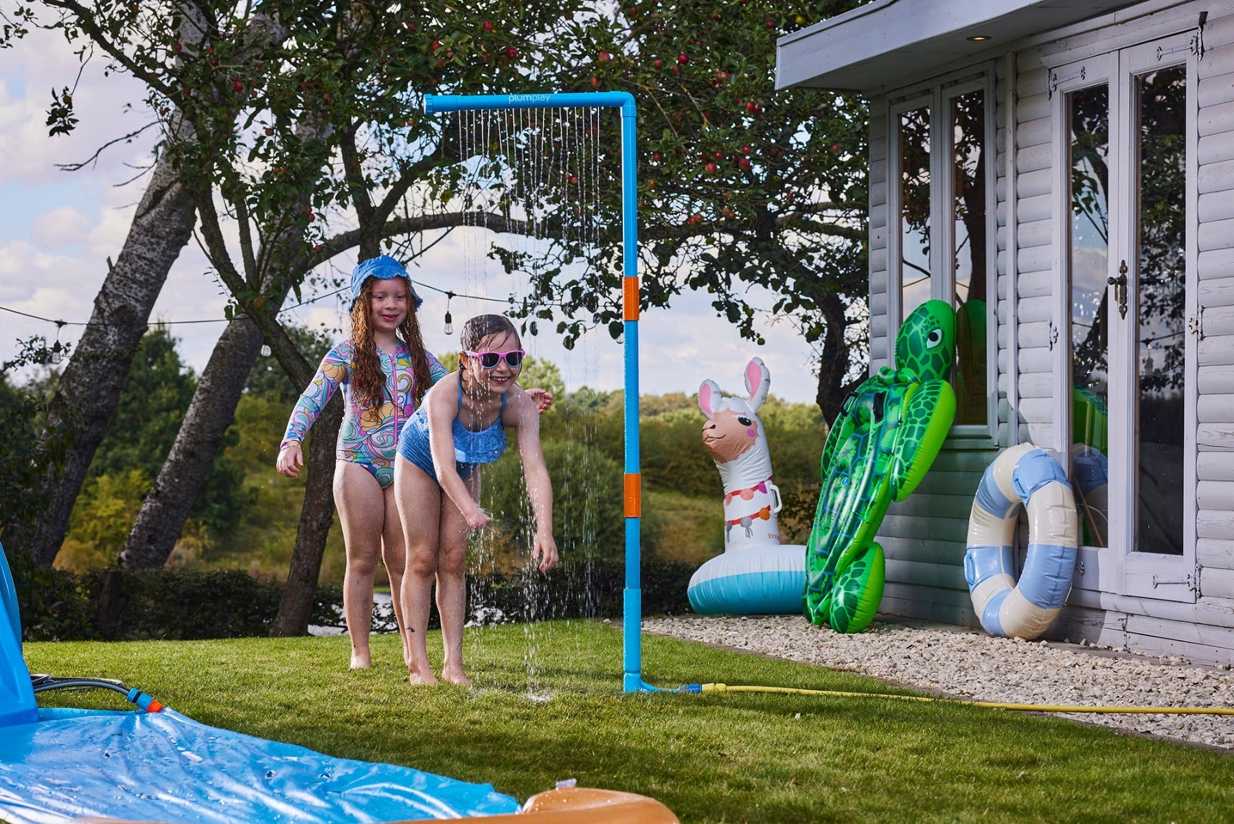 بلام لعبة جدار المطر في الحديقة المائية طاولات الماء Plum