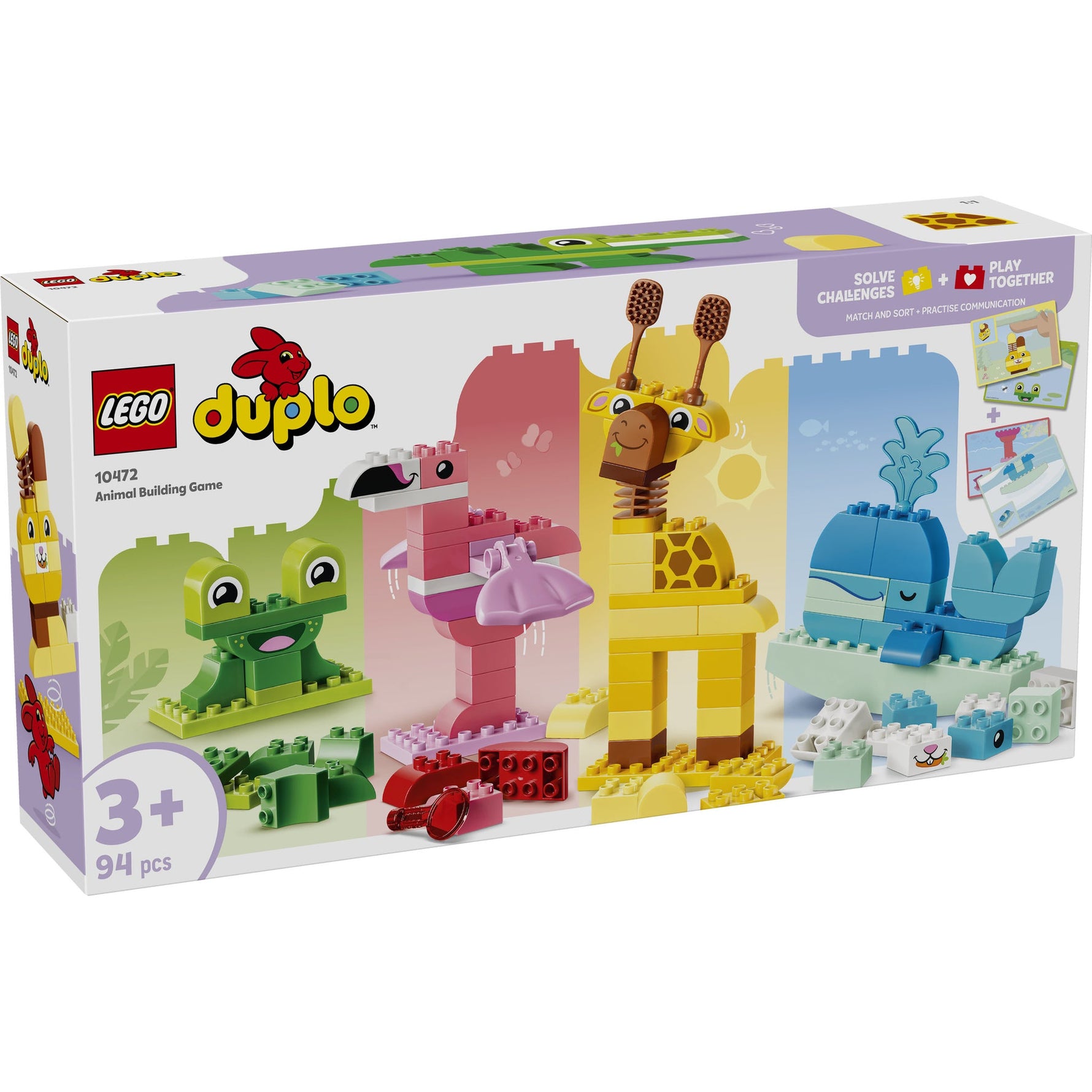 ليجو دوبلو لعبة بناء وإبتكار الحيوانات 10472 مكعبات التركيب LEGO
