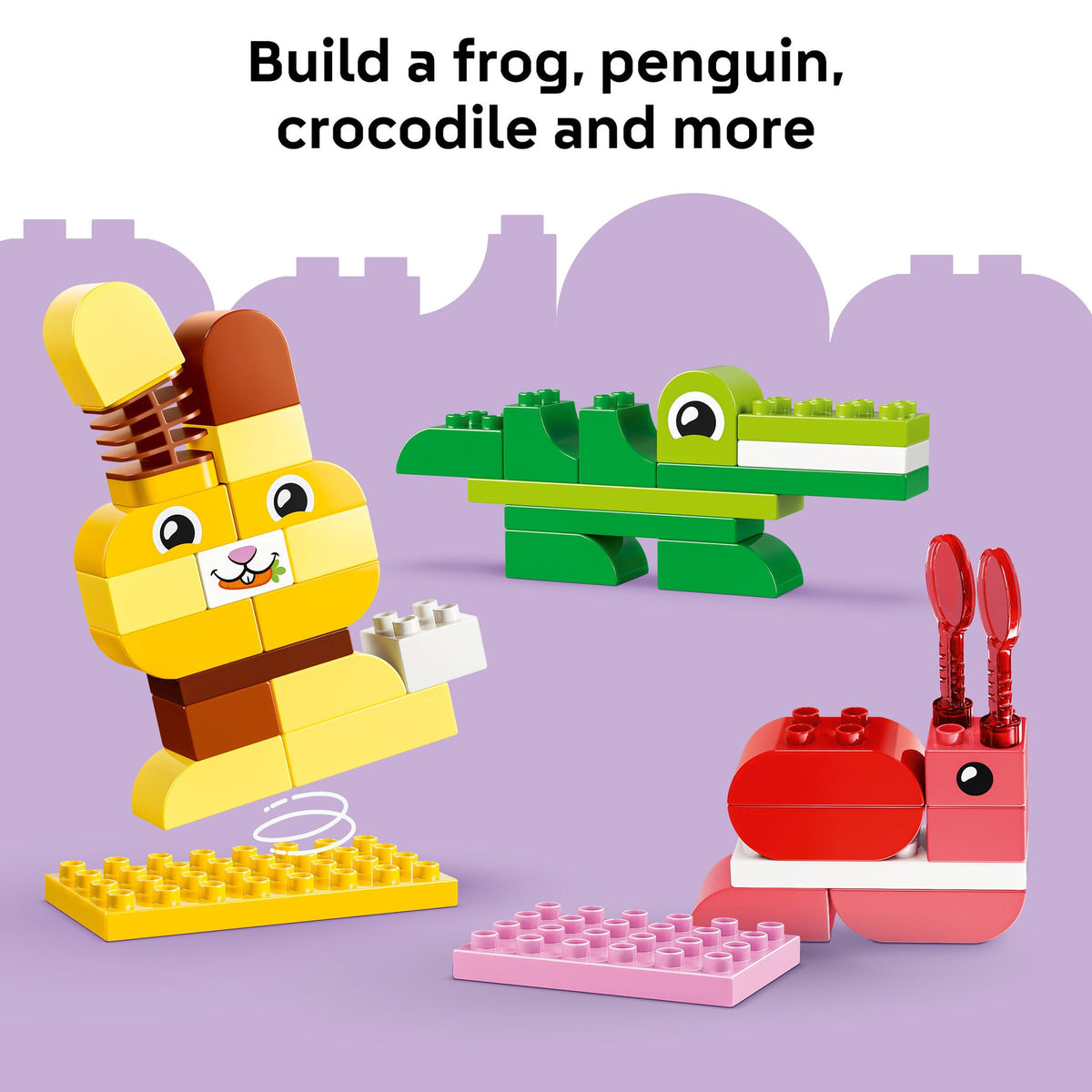 ليجو دوبلو لعبة بناء وإبتكار الحيوانات 10472 مكعبات التركيب LEGO