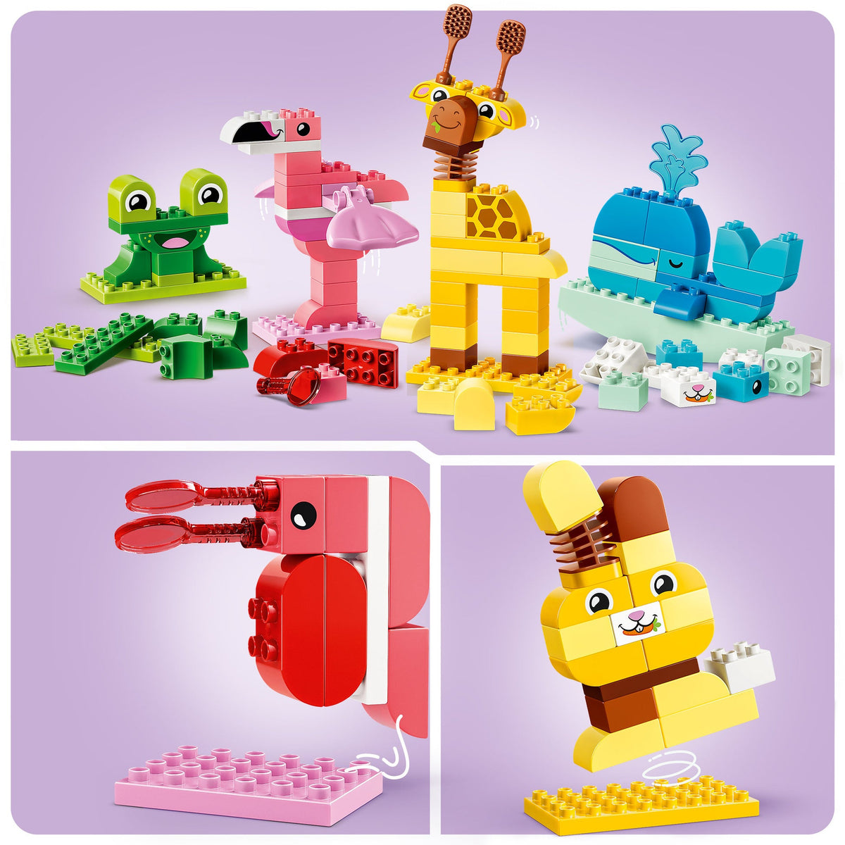 ليجو دوبلو لعبة بناء وإبتكار الحيوانات 10472 مكعبات التركيب LEGO